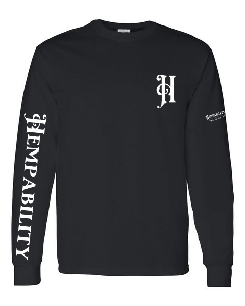 White or Black Long Sleeve Shirt